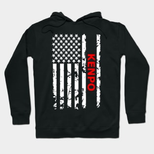 Kenpo Usa Flag Hoodie